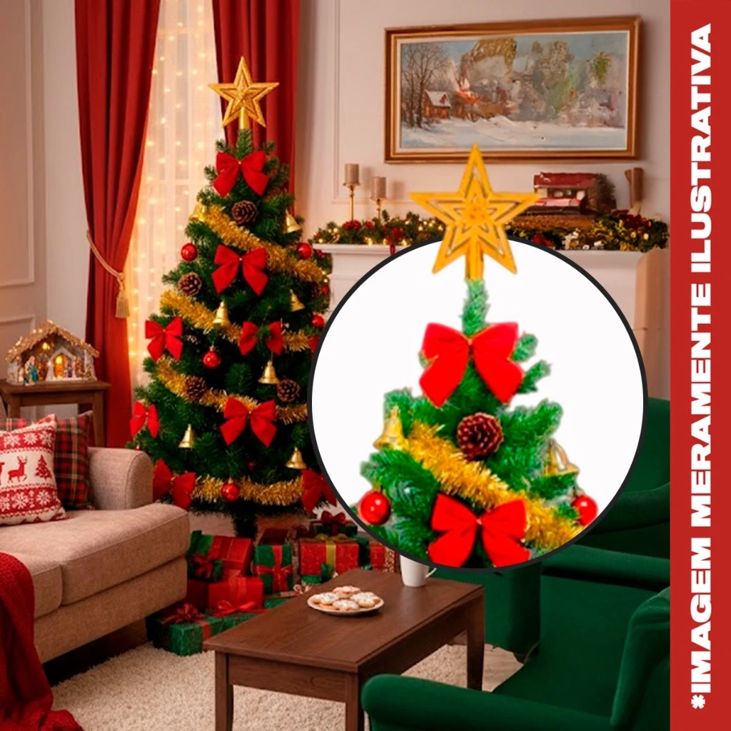 Árvore De Natal 101 Enfeites
