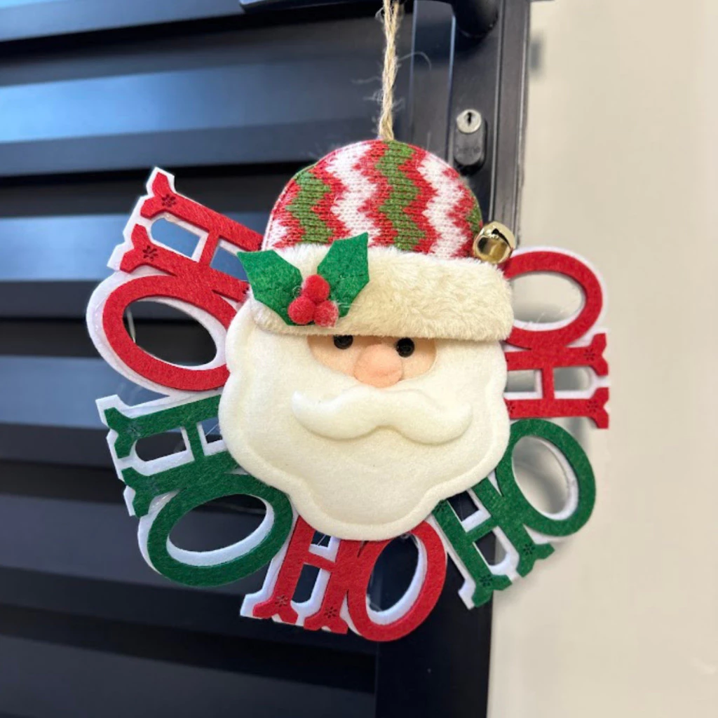 ENFEITE DE PENDURAR NATAL PAPAI NOEL HOHOHO PORTA