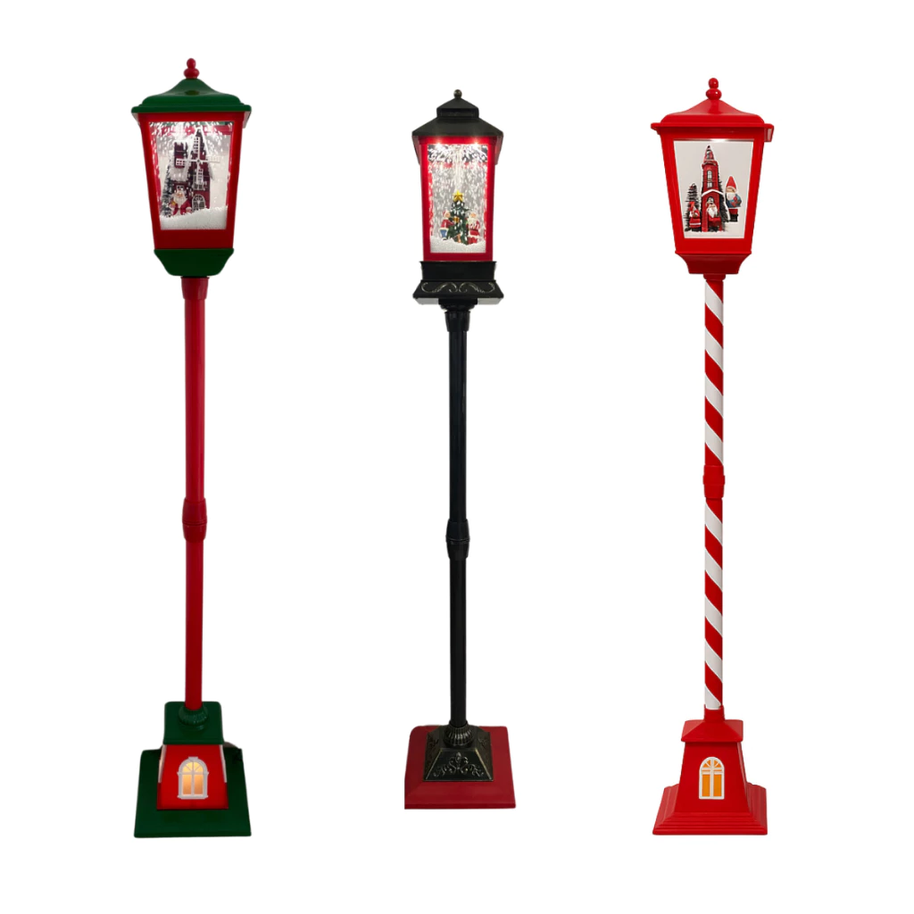 Poste Natalino Bivolt Decoração de Natal
